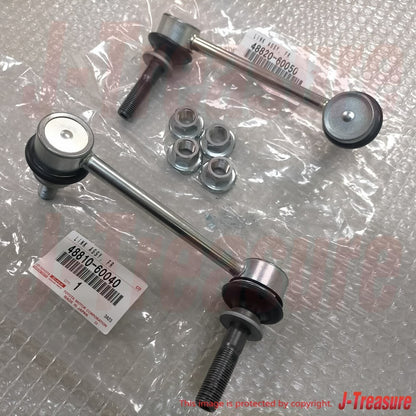 TOYOTA 4RUNNER FJ CRUISER PRADO GX470 Genuine Front Stabilizer Link Nut Set OEM