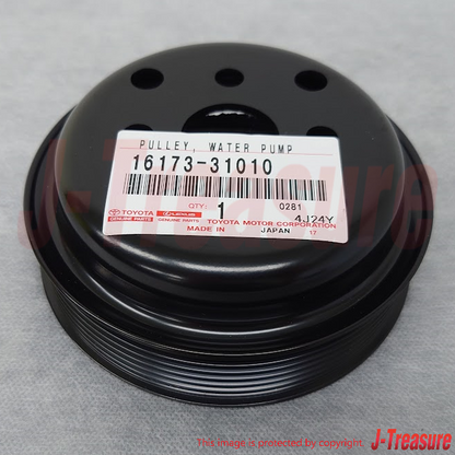 TOYOTA CAMRY GSV40 GSV50 07-17 Genuine Water Pump Pulley 16173-31010 OEM