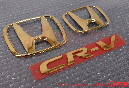 HONDA CR-V RW# RT# 16-22 Genuine Gold Emblem Modulo 08F20-TLA-000A JDM OEM