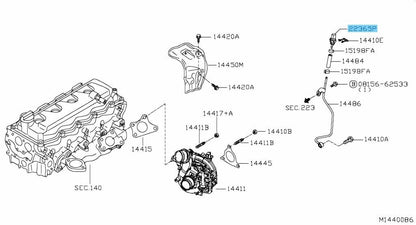 NISSAN PATHFINDER R51M 05-12 Genuine Boost Pressure Sensor Assy 22365-5X00A OEM