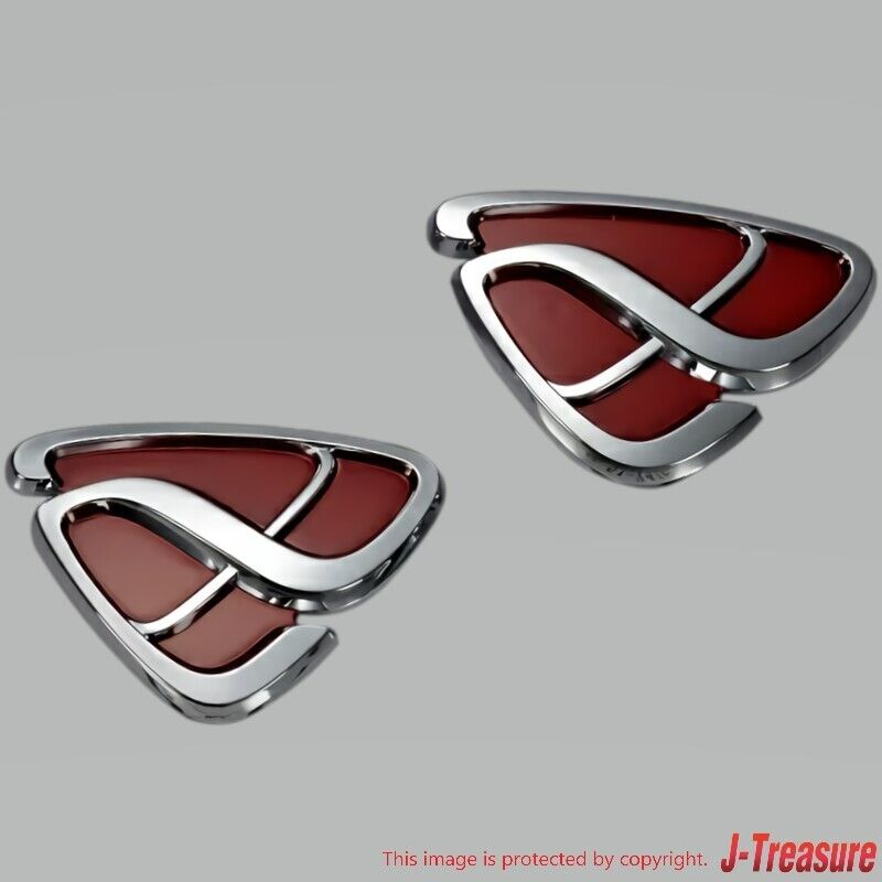 MAZDA RX-7 FD3S Genuine Emblem Red Efini Front & Rear Set OEM