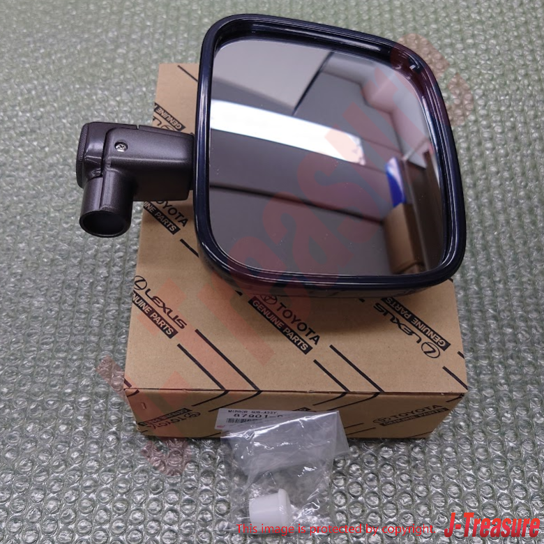 TOYOTA LAND CRUISER FJ40 FJ45 FJ43 HJ47 Genuine Rear View Door Mirror & Arm Set