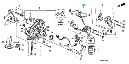 HONDA ACCORD 03-07 ACURA MDX 10-13 Genuine Spool Valve Assy 15811-RCA-A01 OEM