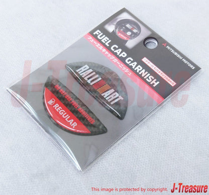 MITSUBISHI Genuine Fuel Cap Garnish "RALLIART" SRG20013R For Regular Vehicles
