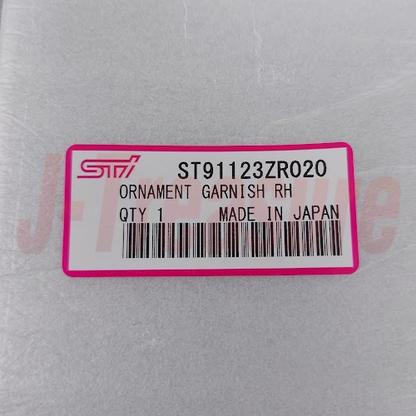 SUBARU IMPREZA WRX STI R205 S206 Genuine F/Fender Garnish Molding RH & LH Set