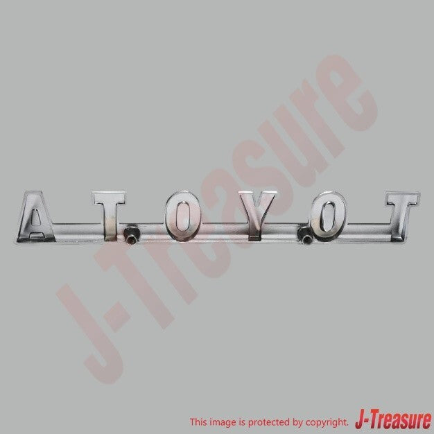 TOYOTA LAND CRUISER FJ40 HJ45 69-74 Genuine Front Grille Emblem 75321-60010 OEM