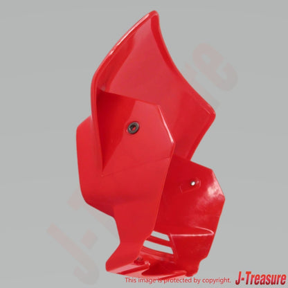 HONDA XR650L '00-07 Genuine Front Visor Set *R134*(FIGHTING RED) 87125-MY6-A20ZA