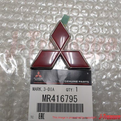 MITSUBISHI ECLIPSE D5#A 2000-2001 Genuine Three-Dia Mark Emblem MR416795 OEM