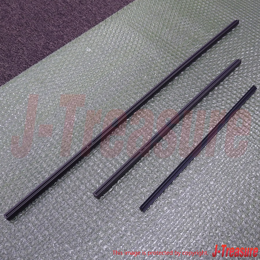 HONDA CR-V RE3 RE4 2007-2011 Genuine Front & Rear Wiper Rubber Insert Set OEM