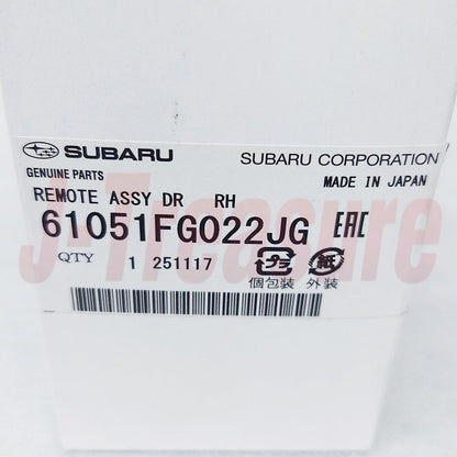 SUBARU IMPREZA GH8 '08-09 Genuine Front or Rear Interior Door Handle RH & LH Set