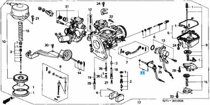 HONDA ACTY VAN TRACK HA# HH# 89-99 Genuine Air & Slow Cut Solenoid Valve Set OEM