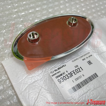 SUBARU IMPREZA WRX STI GD# 03-05 Genuine Subaru Oval Front & Rear Emblem Set OEM