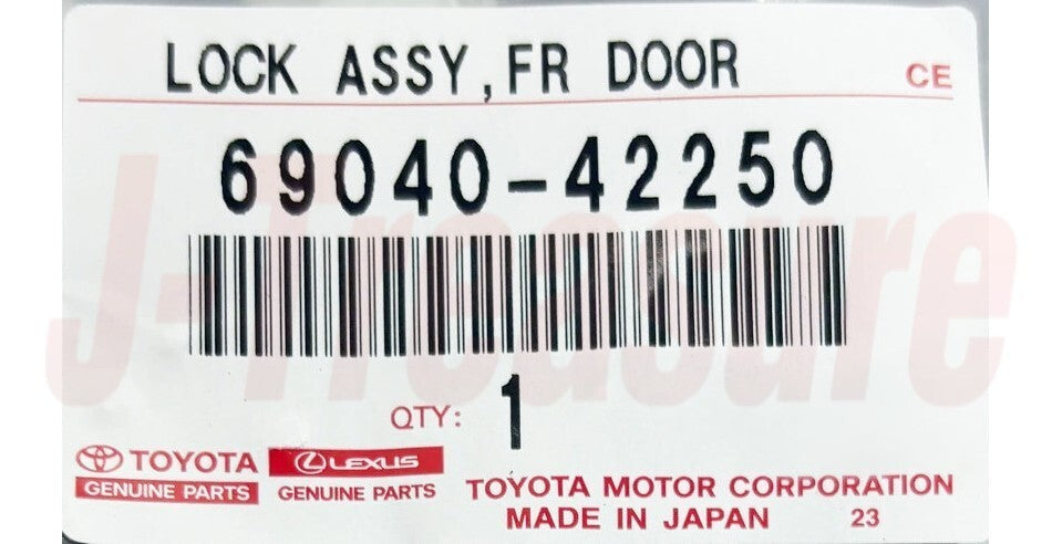 TOYOTA RAV4 ASA/GSA33 06-18 Genuine Front Door Lock Assy W/Motor RH & LH Set OEM