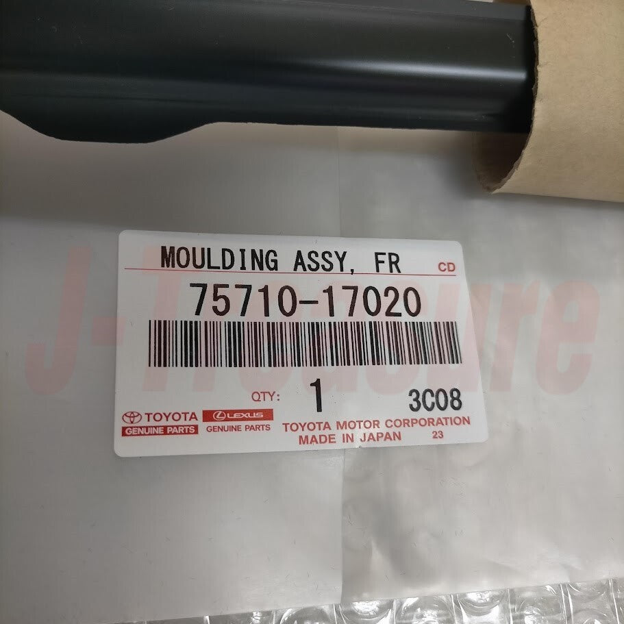 TOYOTA MR2 SW20 Genuine Outer Door Molding Weather Strip Right 75710-17020 OEM
