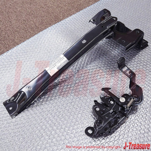 NISSAN SKYLINE R34 BNR34 Genuine Hood Lock Stay & Hood Lock Male Set OEM