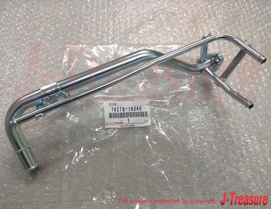 TOYOTA LEVIN TRUENO AE86 Genuine Water Pipe Heater Metal Tube 16278-16040 OEM