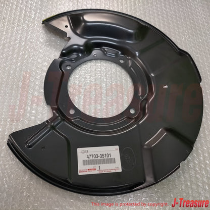 TOYOTA 4RUNNER KZN18# 96-02 Genuine Front Brake Dust Shield RH & LH Set OEM