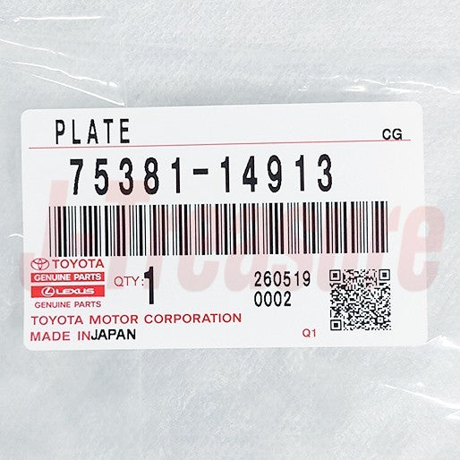 TOYOTA CELICA 1970-1977 A20 A30 Genuine Side Emblem Badge 75381-14913 x2 OEM
