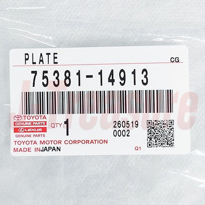 TOYOTA CELICA 1970-1977 A20 A30 Genuine Side Emblem Badge 75381-14913 x2 OEM