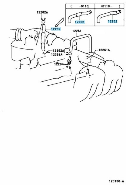 TOYOTA LEXUS GS300/350/400/430/460 LS430 SC430 Genuine Ventilation Horse OEM