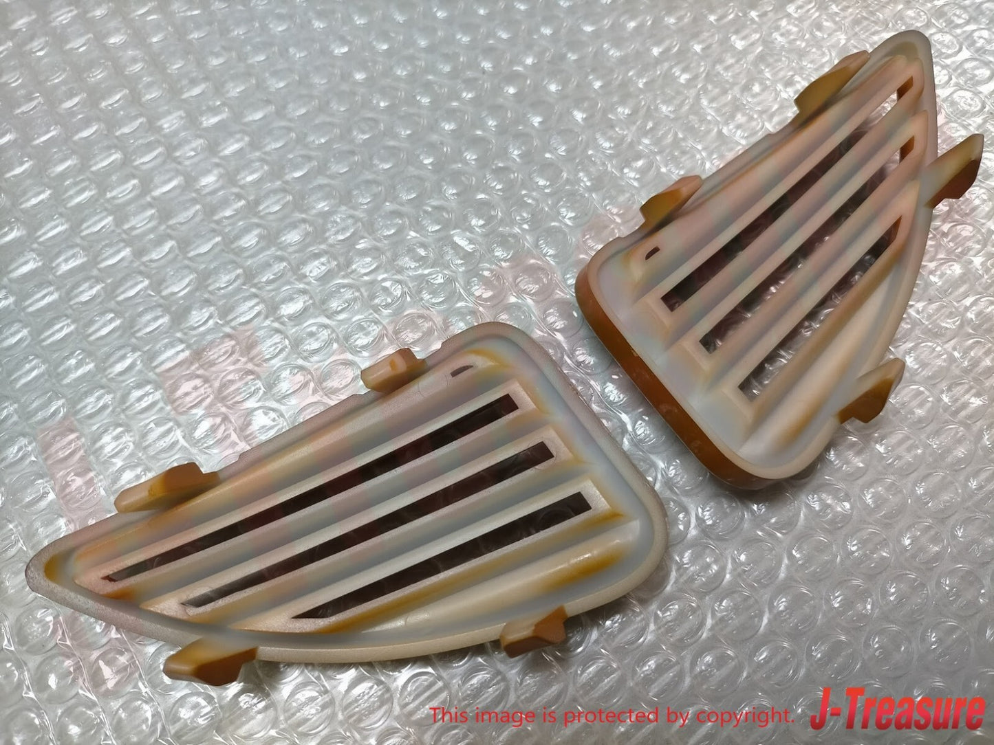 SUBARU IMPREZA WRX STi GC8 GF8 Genuine Front Bumper Lower Vent Cover RH & LH Set