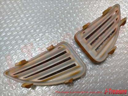 SUBARU IMPREZA WRX STi GC8 GF8 Genuine Front Bumper Lower Vent Cover RH & LH Set