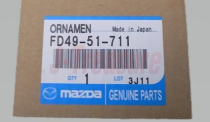 MAZDA RX-7 RX7 FD3S 1995/12- Genuine Rear Emblem Badge "MAZDA" FD49-51-711 OEM