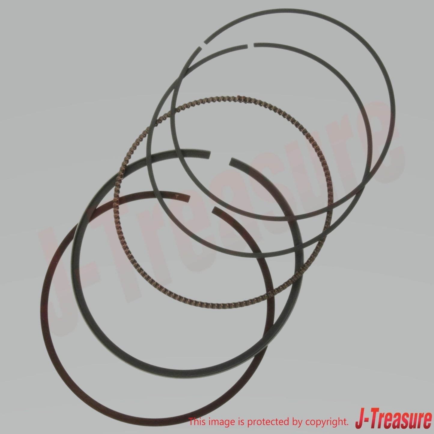 SUZUKI GSX-R1000 2005-2006 Genuine Piston Ring Set 12140-41G00 x4 Set OEM