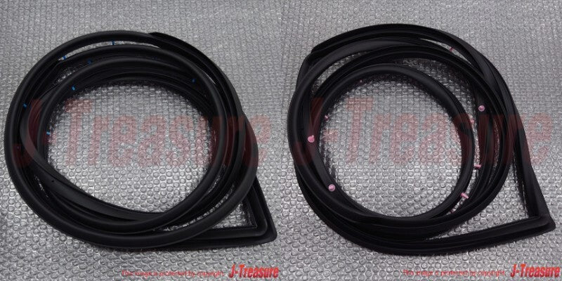 TOYOTA LAND CRUISER KZJ78 Genuine Front Door Weatherstrip Right & Left set OEM