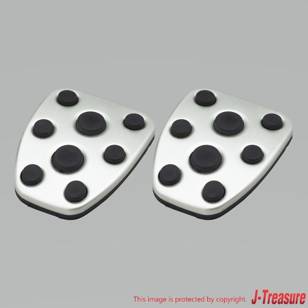 SUBARU IMPREZA WRX 04-06 Genuine Aluminum Accel & Clutch & Brake Pedal Pad Set