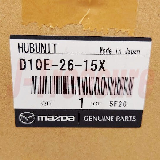 MAZDA CX-3 DK#FW 2016-2021 Genuine Rear Wheel Hub & bearing D10E-26-15X OEM