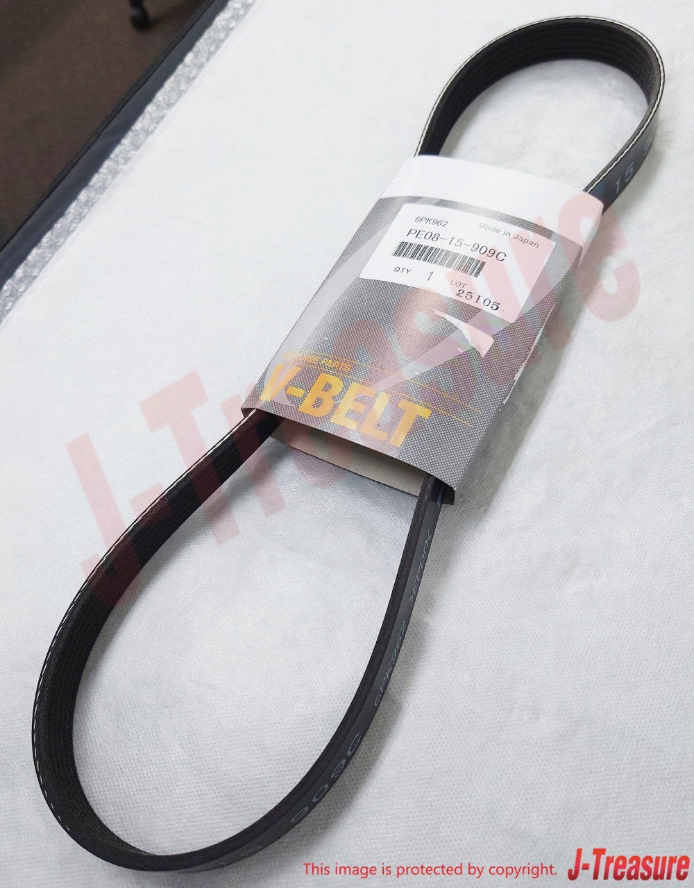 MAZDA CX-5 KE KF 13-16 Genuine Alternator Serpentine "V" Belt PE08-15-909C OEM