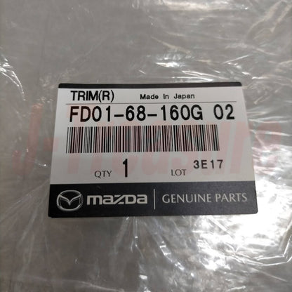 MAZDA RX-7 FD3S Genuine A-Pillar Interior Windscreen Trim Black Right Side OEM