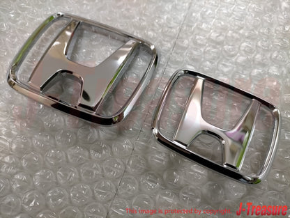 HONDA PRELUDE BB# 1997-2001 Genuine Center Emblem "H" Front & Rear Set OEM