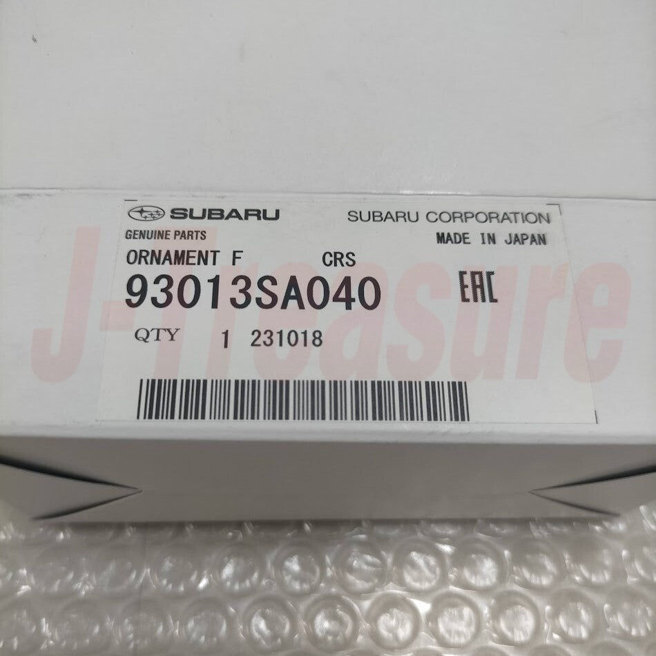 SUBARU FORESTER SG 03-08 Genuine Letter Mark Front "CROSS SPORTS" Emblem OEM