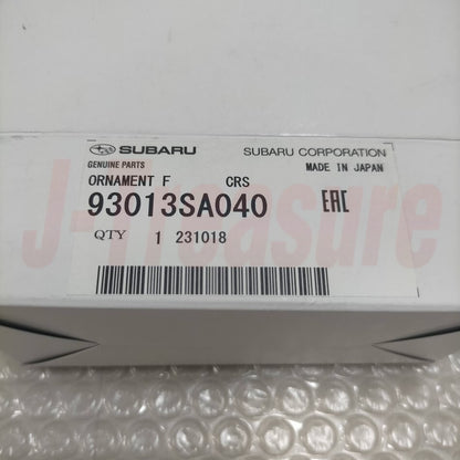 SUBARU FORESTER SG 03-08 Genuine Letter Mark Front "CROSS SPORTS" Emblem OEM