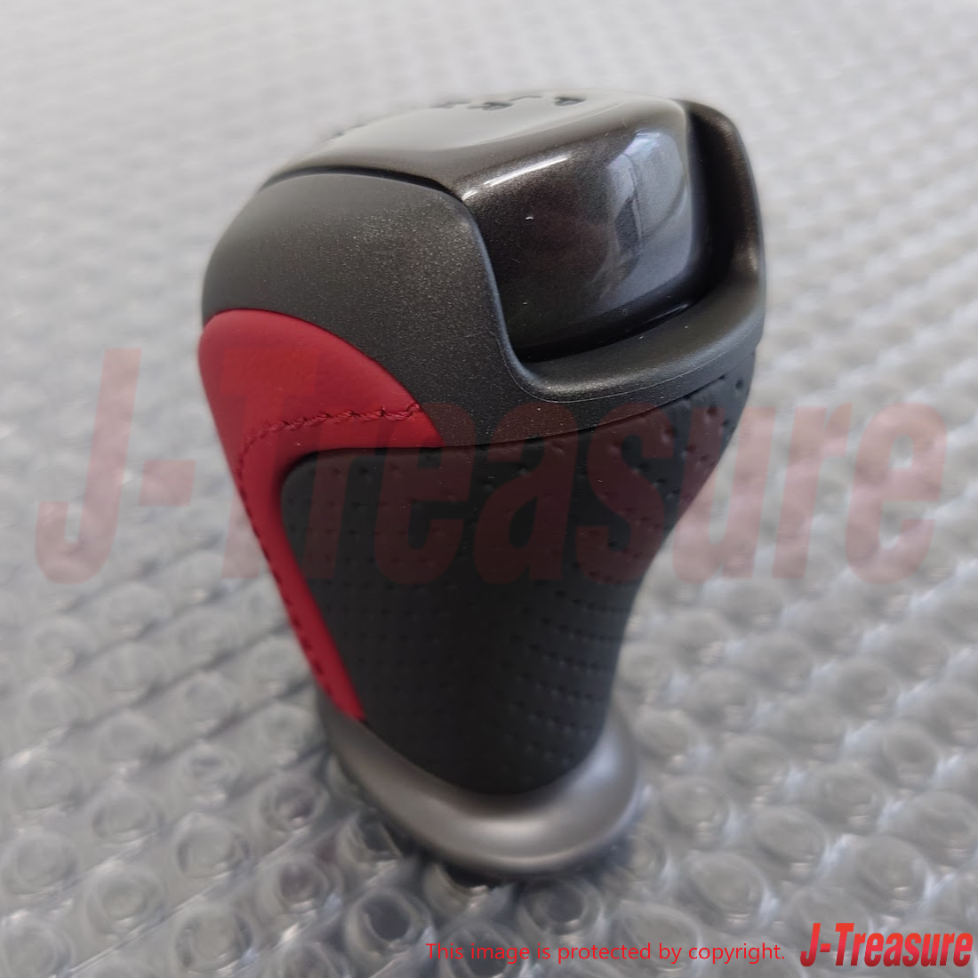 NISSAN NISMO GT-R R35 Genuine Shift Knob Assy Red Black Leather 34910-62B1A OEM