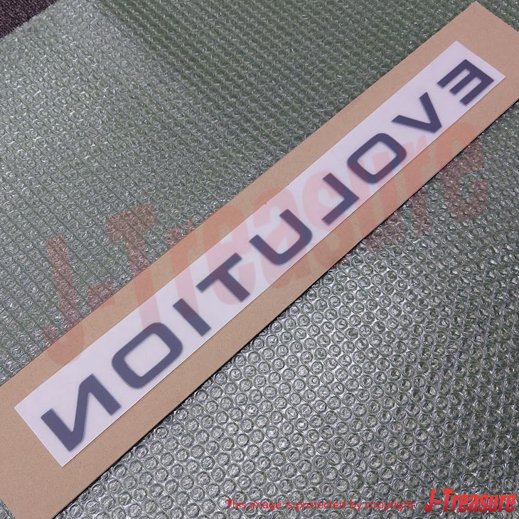 MITSUBISHI PAJERO V55W 1997 Genuine Front Door Evolution Mark Decal MR361642 OEM