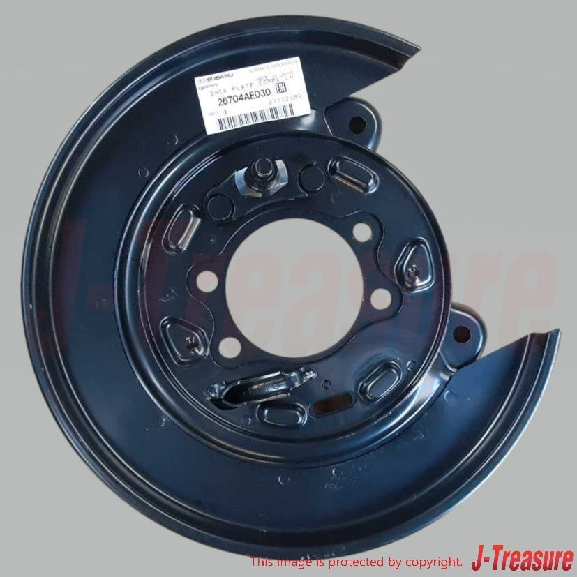 SUBARU LEGACY BH5 BP5 1999-2009 Genuine Rear Brake Back Plate RH & LH Set OEM