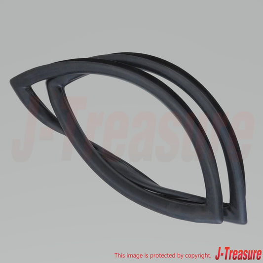 TOYOTA LAND CRUISER LJ77 Genuine Back Door Glass Weatherstrip LH 68292-60050 OEM