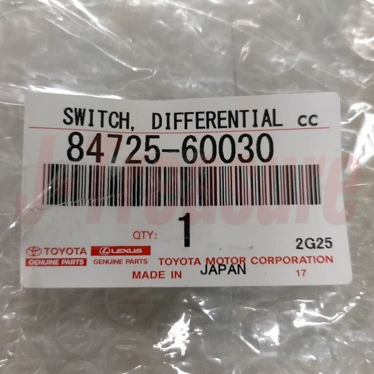 TOYOTA LAND CRUISER 98-02 LX470 Genuine Differential Lock Switch 84725-60030 OEM