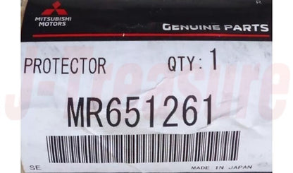 MITSUBISHI MONTERO V63W 04-06 Genuine Front Overfender Pad RL MR651261 x2 set