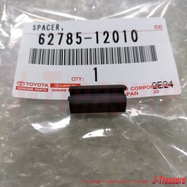 TOYOTA LEVIN TRUENO AE86 2Door Genuine Rear Quarter Glass Clips & Spacer Set OEM