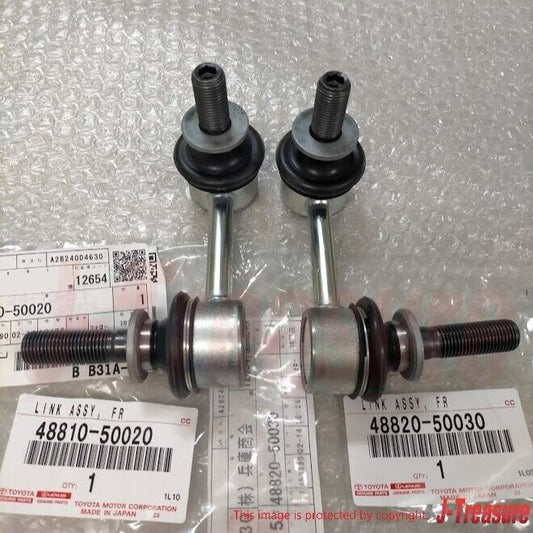 TOYOTA LS460 LS460L 07-17 Genuine Front Suspension Stabilizer Link RH LH Set OEM