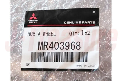 MITSUBISHI LANCER EVO 7 8 9 CT9A 03-06 Genuine Rear Wheel Hub MR403968 x2 Set