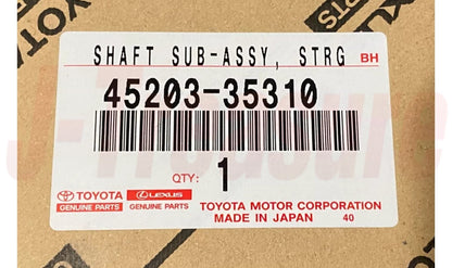 TOYOTA 4RUNNER GRN210 03-09 Genuine Lower Steering Shaft NO.2 45203-35310 OEM