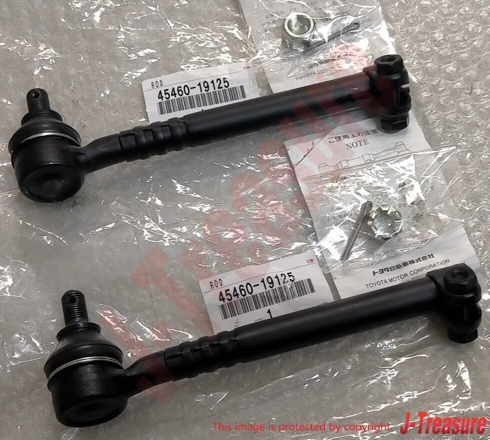 TOYOTA COROLLA LEVIN TRUENO AE86 Genuine Tie Rod End Right & Left Set OEM Parts