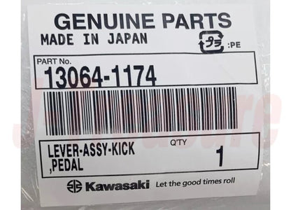 KAWASAKI KDX200 1995-2006 Genuine Kick Lever Pedal Assy 13064-1174 OEM