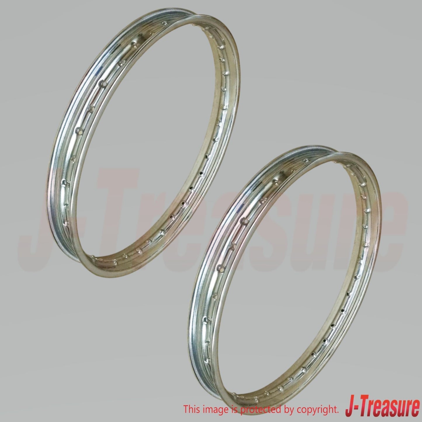 HONDA TRAIL 90 CT90A '77-79 Genuine Front & Rear Wheel Rim 42701-102-794 x2 Set
