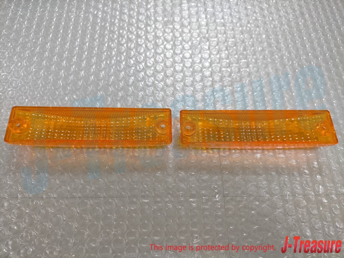 MAZDA RX-7 RX7 FC3S Genuine Front Side Marker Turn Signal Lamp Lens Set of 2 OEM